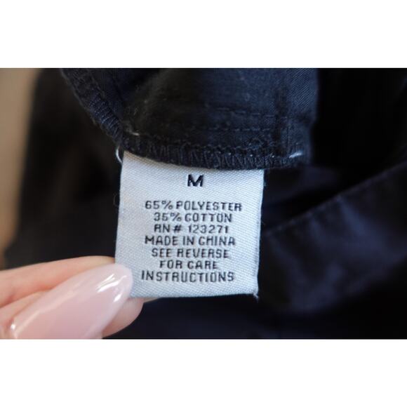 Orange Kiss Essentials Cargo Pants Womens Medium Black Utility Pockets Wide Leg - Picture 4 of 7